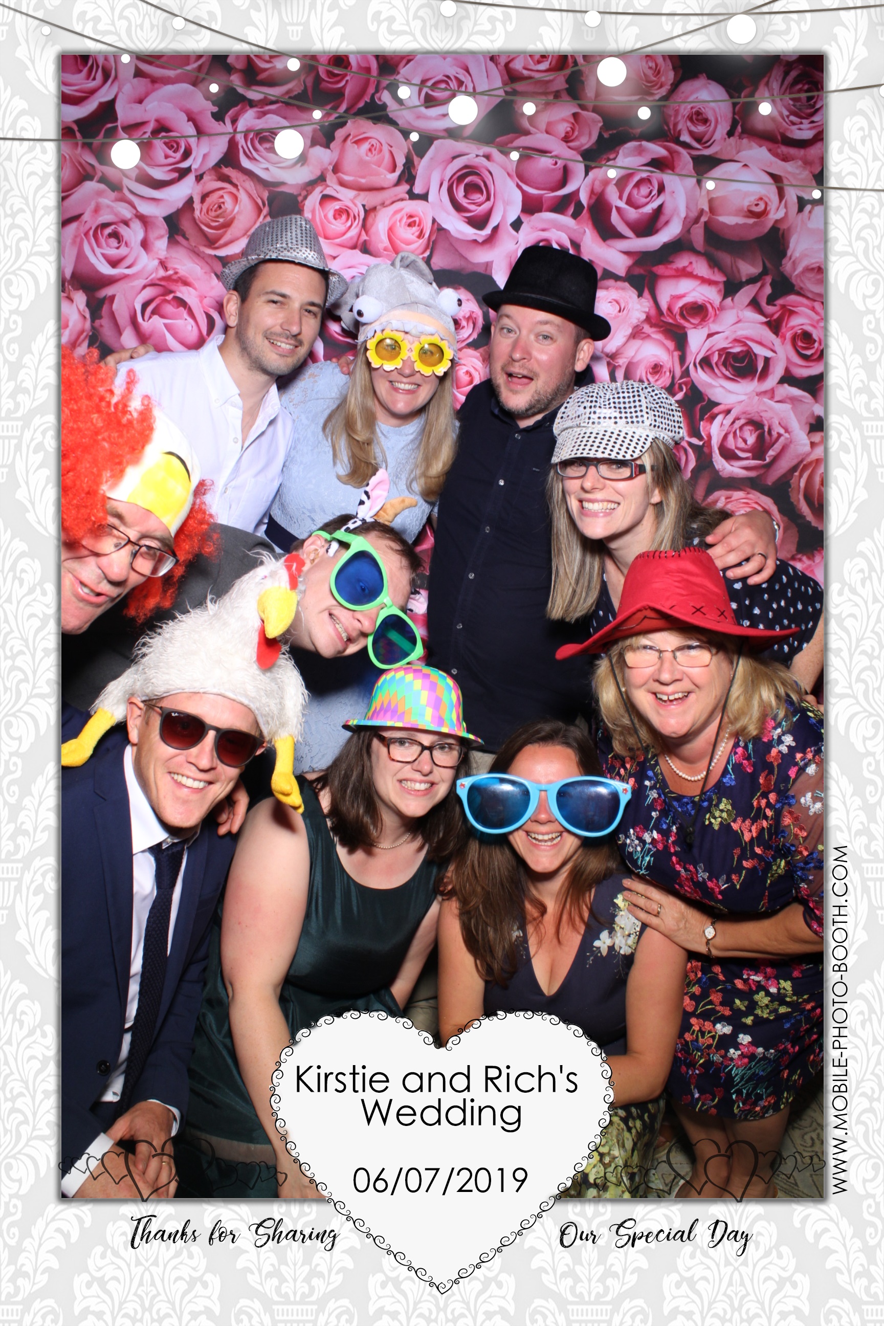 Kirstie and Richard's Wedding | View more photos from the event at images.mobile-photo-booth.com/u/MobilePhotoBoothUK/Kirstie-and-Richards-Wedding
